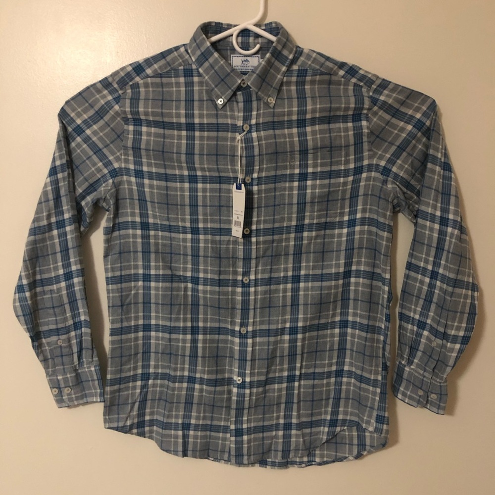Southern Tide - Town Lake Plaid Sports Shirt